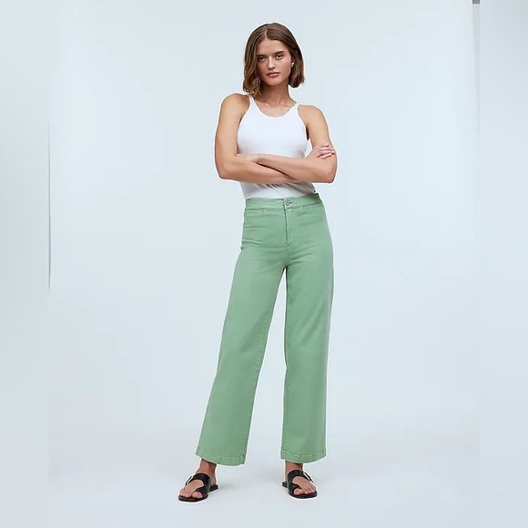 Madewell Wide Leg Pants - Picture 1 of 8